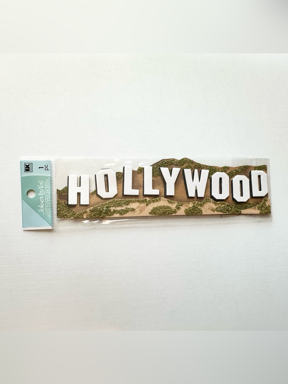 Jolee’s Boutique “HOLLYWOOD sign” 3D Dimensional Scrapbook Sticker